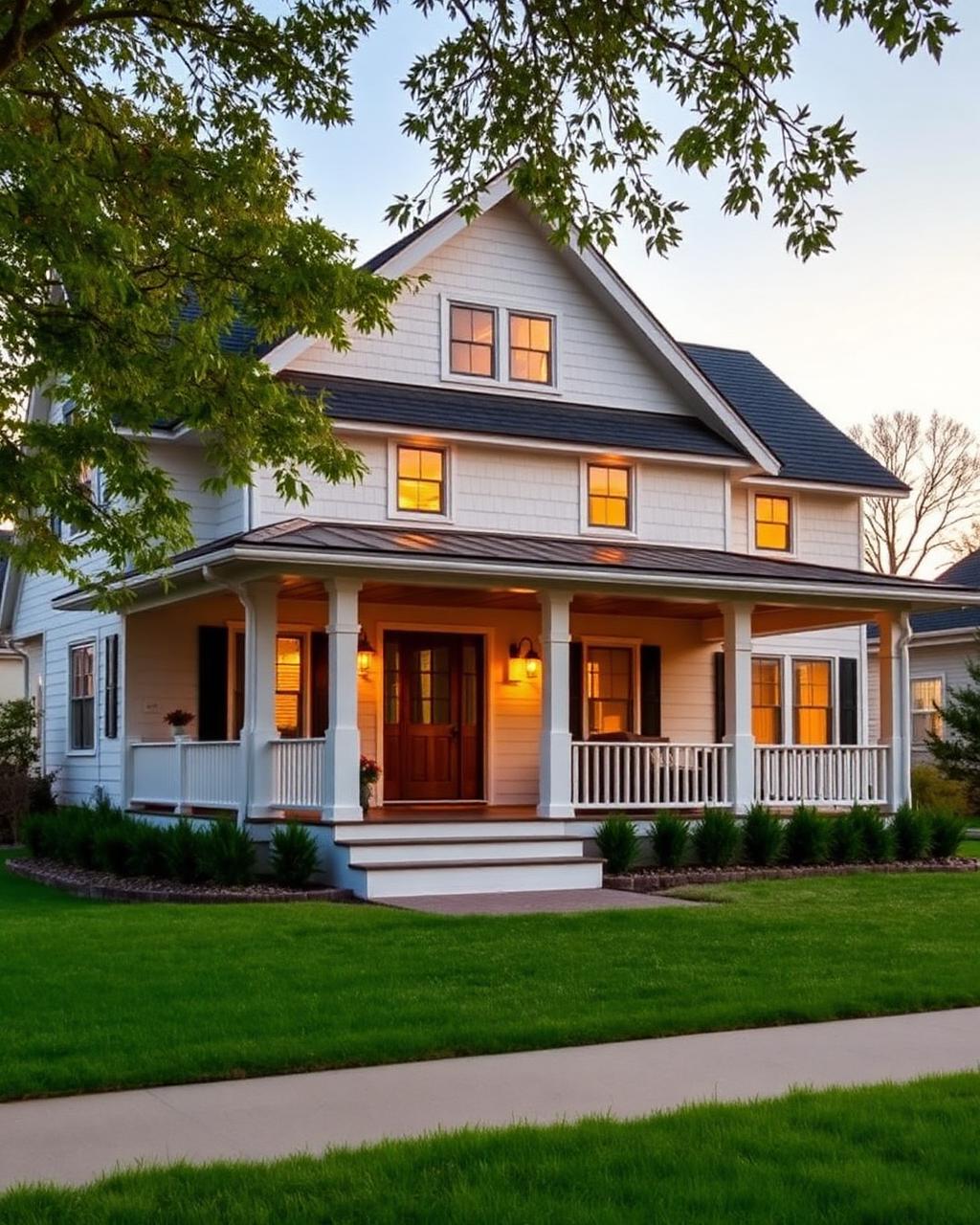 Meadow Farmhouse 180 — Modern Farmhouse architectural plan
